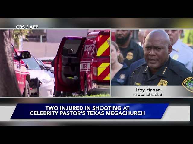 Two injured in shooting at celebrity pastor's Texas megachurch