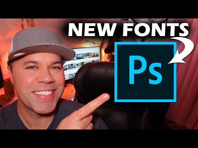 How To Install Fonts on Photoshop (for free!)