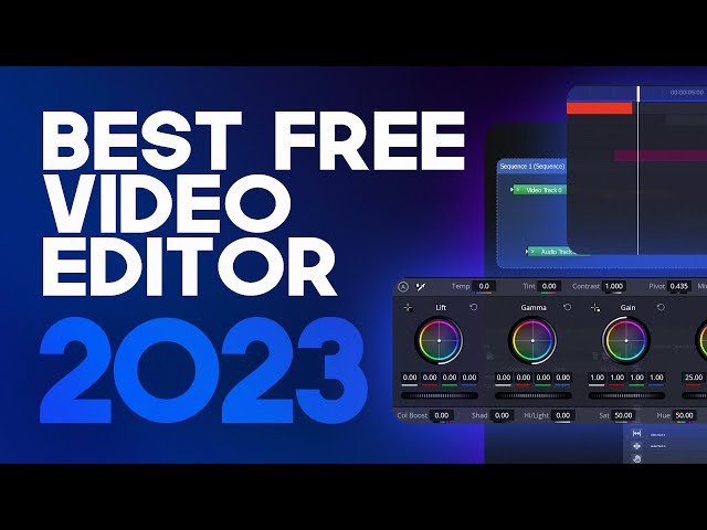 Best FREE Video Editing Softwares for 2023 | No watermarks!