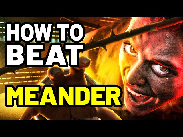How to Beat the DEATH TUNNEL in "MEANDER"