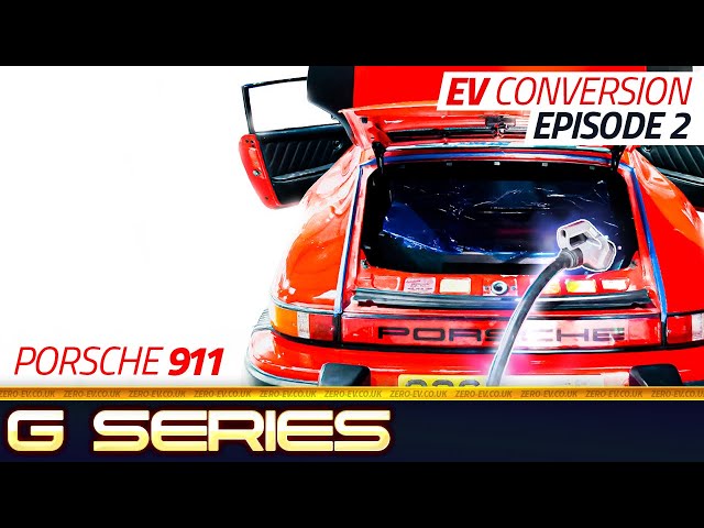Porsche 911 G Series EV Conversion - CCS2 DC Fast Charging, Fabrication and Mounting