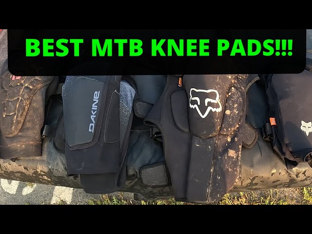 Best mountain bike knee pads for all day pedaling protection!!