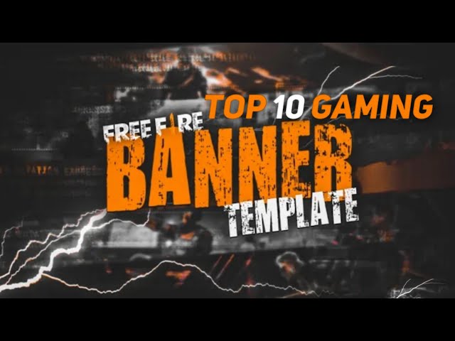 Top 10 Gaming Banner Template No Text | free fire Bennr Template | Free Download
