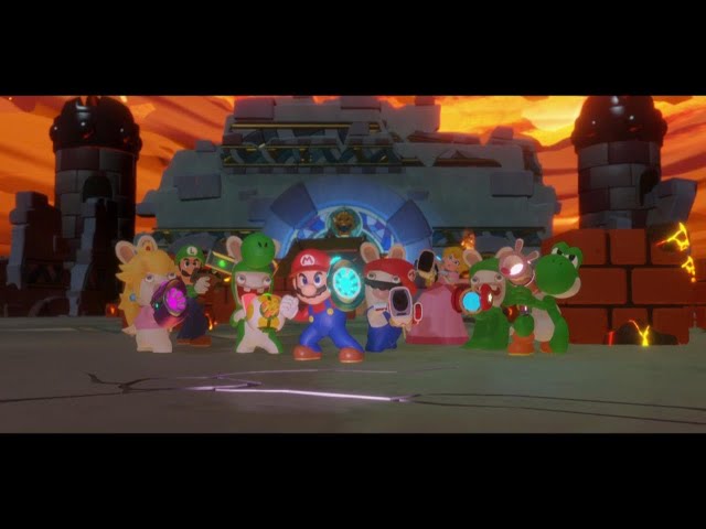 Mario + Rabbids Kingdom Battle EP 33 Finale Bowser's Castle