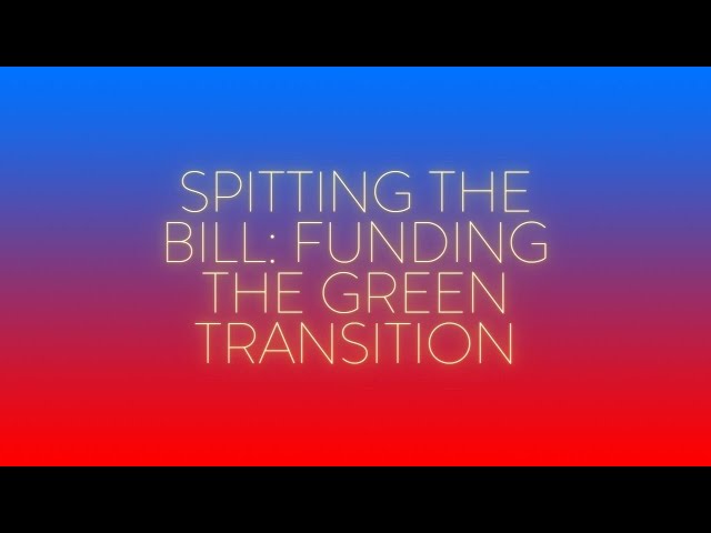 Splitting the Bill, Funding the Green Transition