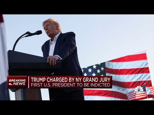 New York grand jury indicts Trump in hush money payment case