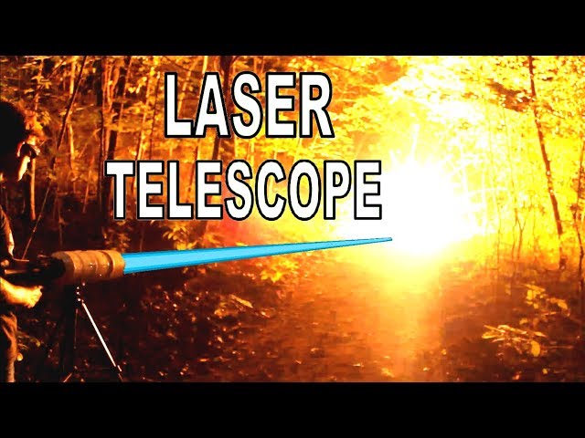 I built a Laser Telescope Blaster!!
