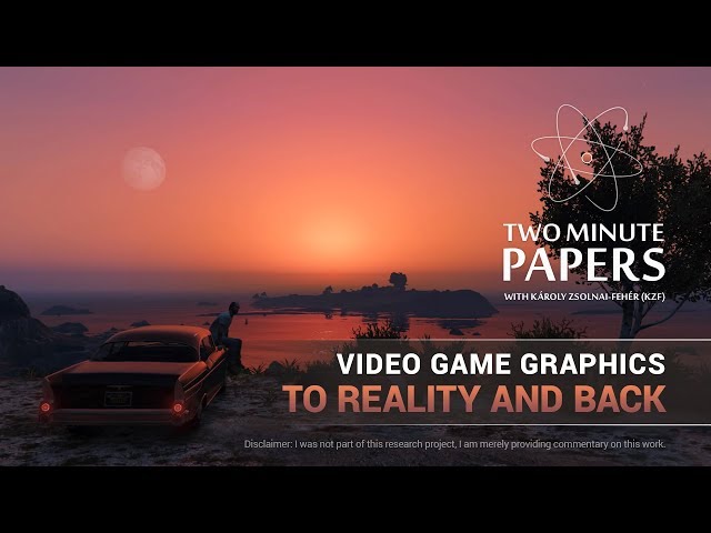 Video Game Graphics To Reality And Back | Two Minute Papers #203