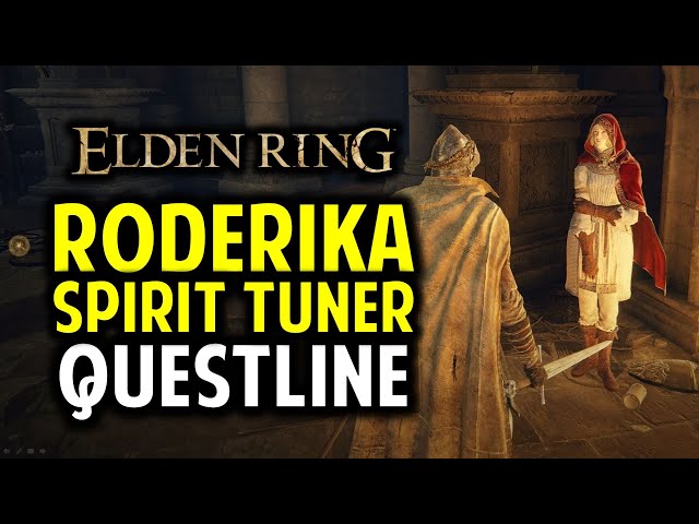 Roderika Spirit Tuner Full Questline | How to Upgrade Spirit Ashes | Elden Ring