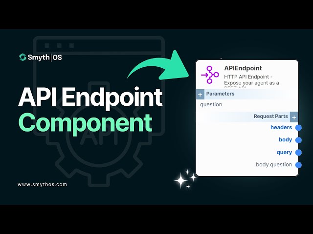 SmythOS - API Endpoint Component