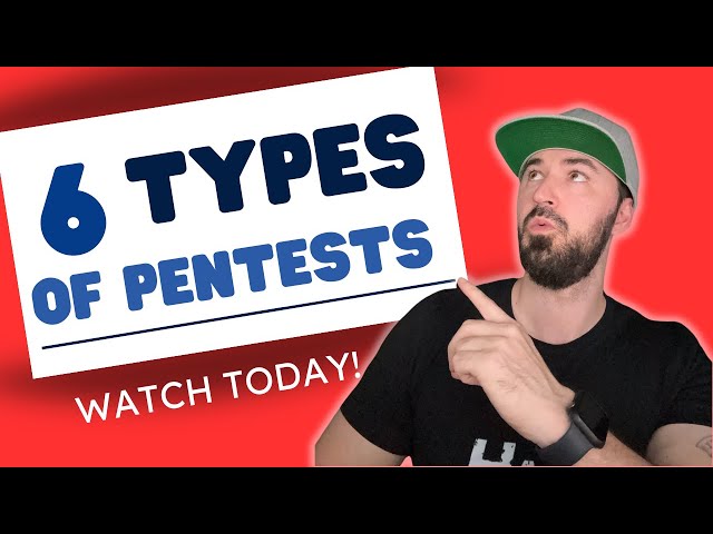 Types Of Penetration Tests You Should Know In 2024 | Watch Today!