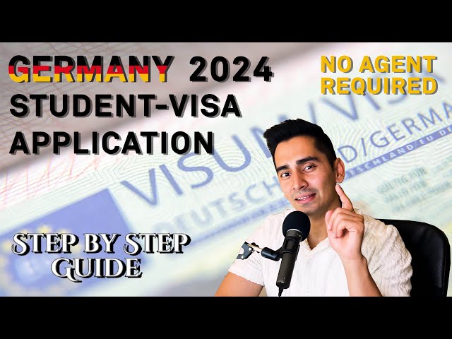 Germany Student Visa Application 2024 | How to fill Germany VISA Documents | No Agent Required