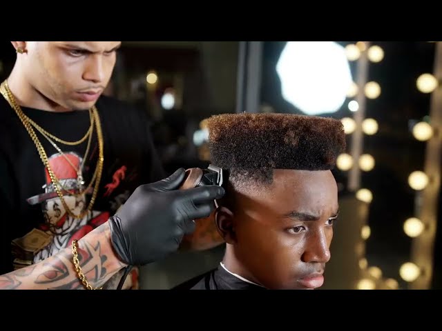 HAIR STYLE FLAT TOP FREE STYLE HIP HOP