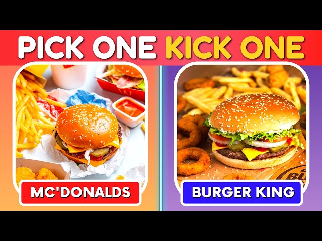 PICK ONE KICK ONE - Which Type of Person Are You? 🚨🤪 | HARDEST CHOICES EVER