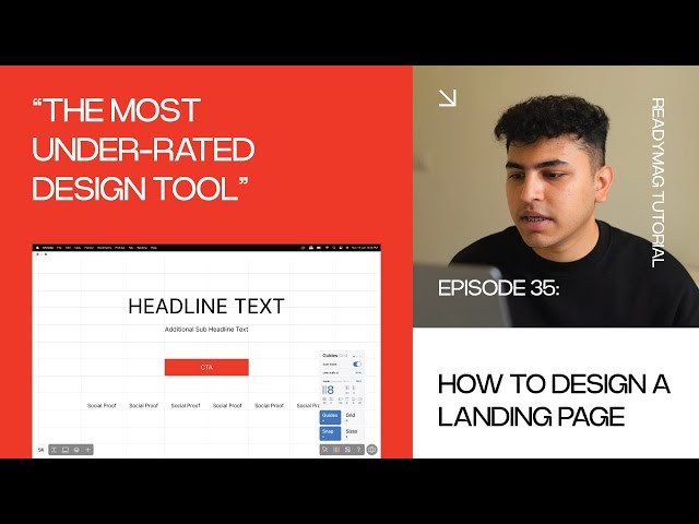 How to Design Amazing Landing pages w/ Readymag.