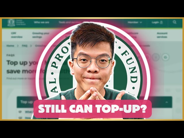 Why I just Top-Up my CPF Medisave Account again