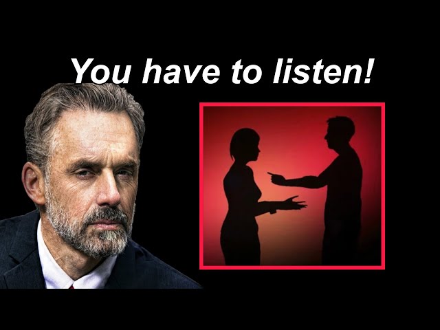 Jordan Peterson On Why Men Don't Like To Listen