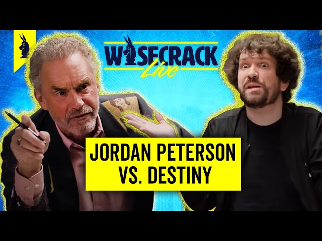 Reacting to the Peterson v Destiny Debate - Wisecrack Live! - 3/27/2024 #culture #news #philosophy