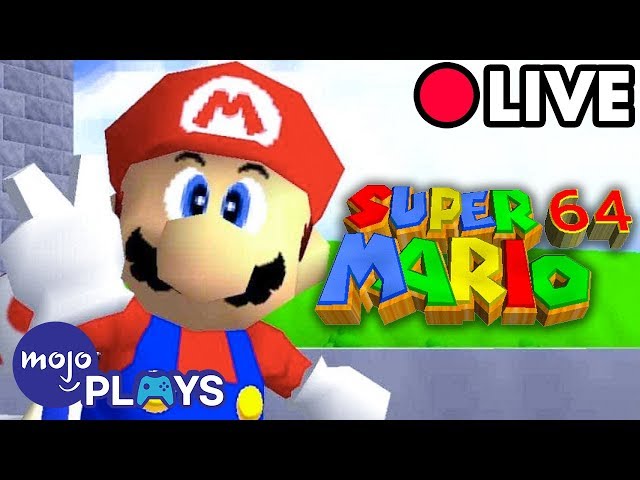 Super Mario 64 LIVE w/ Jess Adel! - MojoPlays