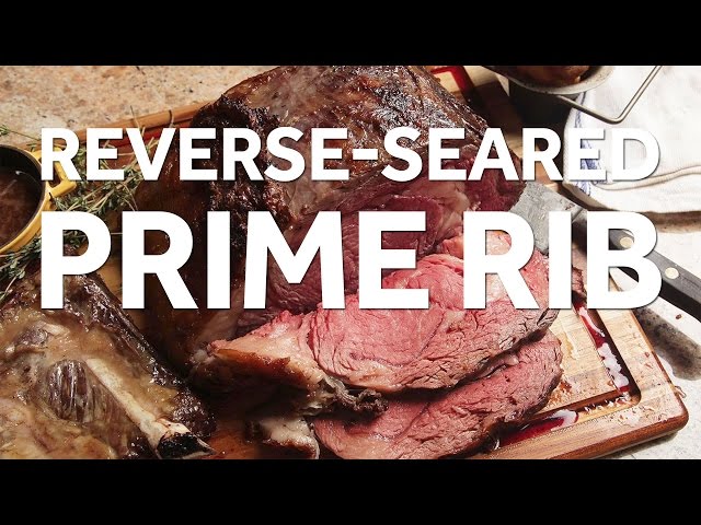 Reverse-Seared Prime Rib