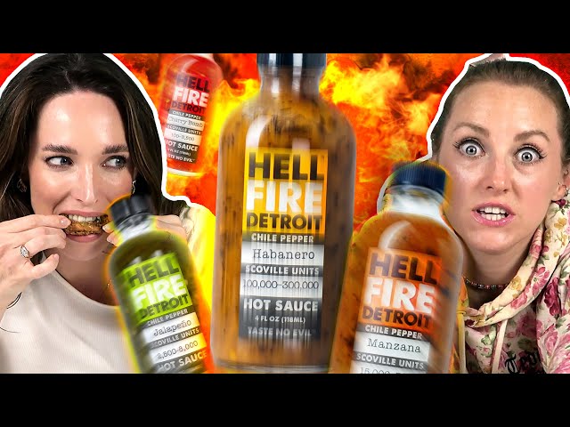 Irish People Try Hell Fire Hot Sauces