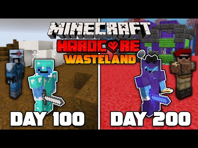 I Survived 200 Days of Hardcore Minecraft in a Nuclear Wasteland And Here’s What Happened