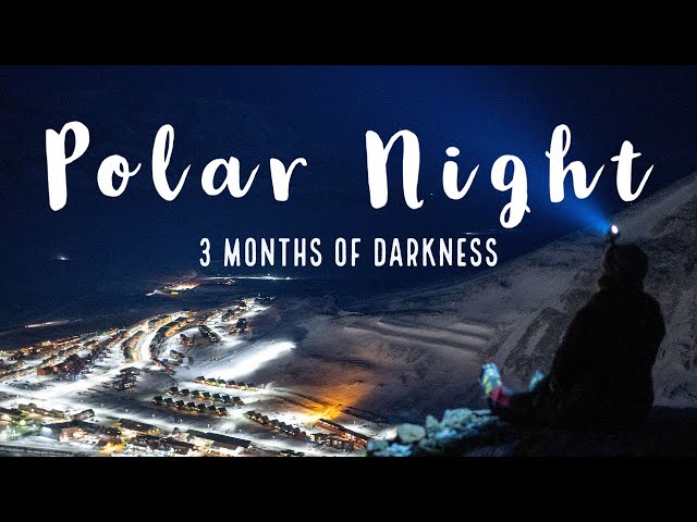 SVALBARD LIFE - POLAR NIGHT mountain HIKE
