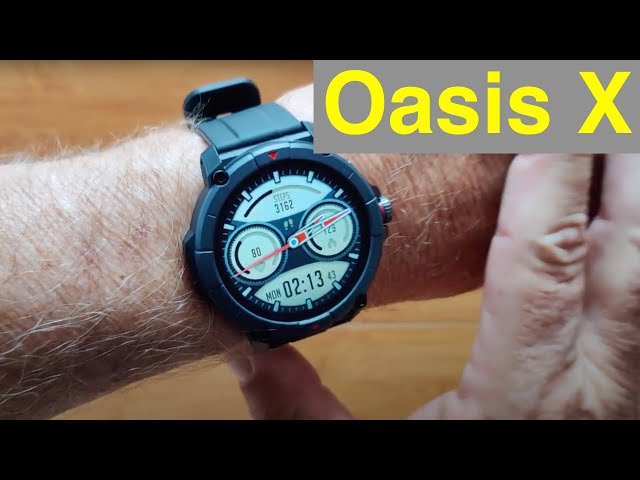 MASX Oasis X Premium GPS 5ATM Waterproof BT Call Smartwatch with Alexa: Unboxing & 1st Look