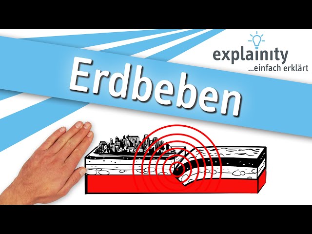 Erdbeben einfach erklärt (explainity® Erklärvideo)
