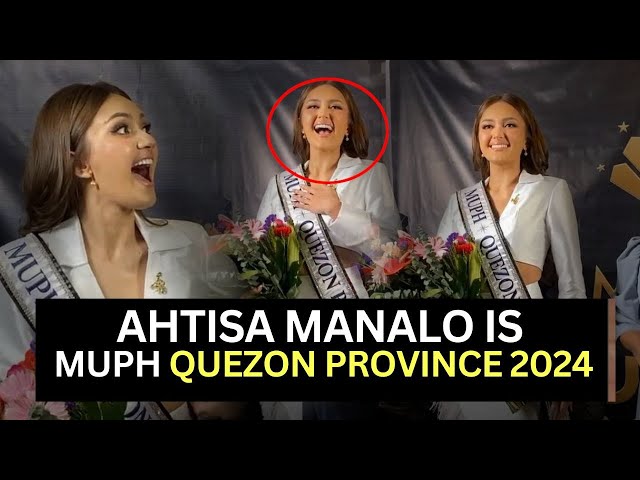 Ahtisa Manalo Is MUPH Quezon Province 2024!