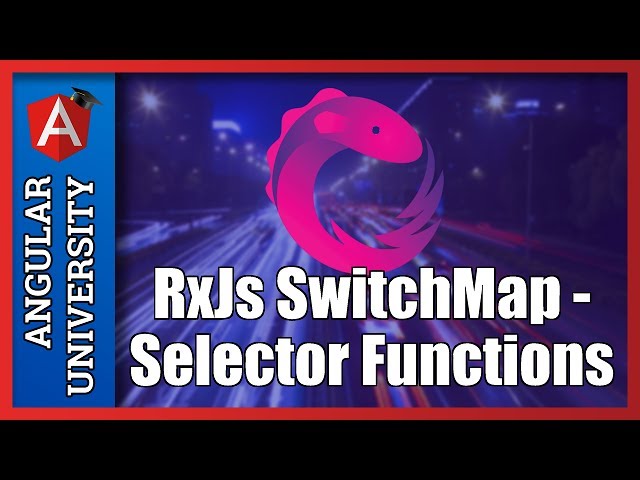 💥 Advanced Use Of The RxJs switchMap Operator - Selector Functions