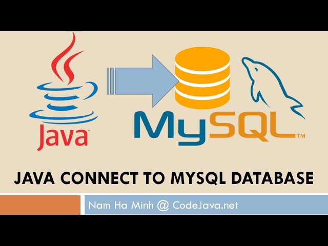 Java Connect to MySQL Database Step by Step