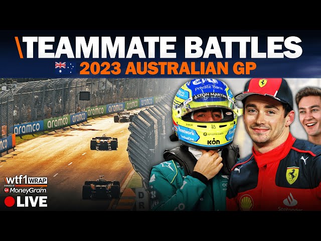 Teammate Battles at the 2023 F1 Australian GP