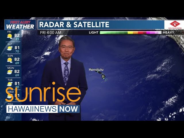 Hawaii News Now Sunrise Weather Report - Friday, March 29, 2024