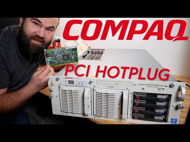 Compaq Proliant DL580 Server - PCI Hotplug does it Actually Work?