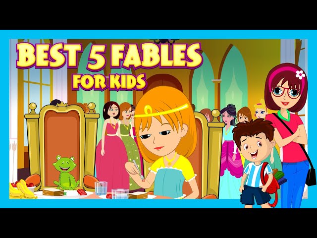 Best 5 Fables to Inspire and Entertain Kids | Tia & Tofu | Moral Stories for Kids