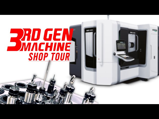 CNC Shop Tour:  An Inside Look at a Shop FULL of Horizontal Machining Centers!