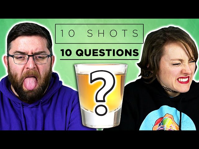 Irish People Try 10 Shots, 10 Questions: Seamus & Clare