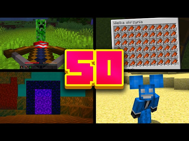 50 RZECZY, których MOGŁEŚ nie WIEDZIEĆ o Minecraft | #7