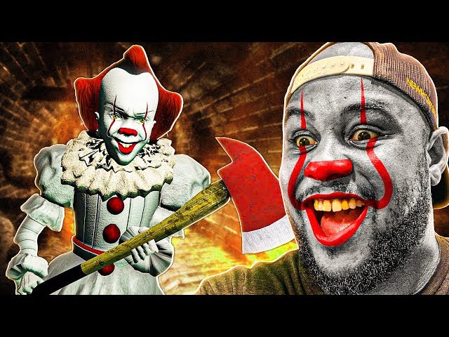 Playing GTA 5 As PENNYWISE "IT" CLOWN! (Mods)