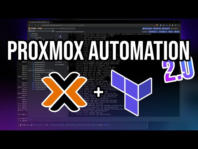 Proxmox virtual machine *automation* in Terraform