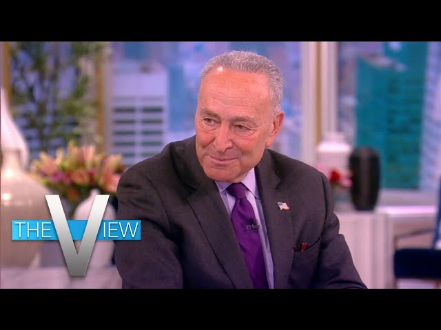 Sen. Chuck Schumer On Military Shooting Down High-Altitude Objects | The View