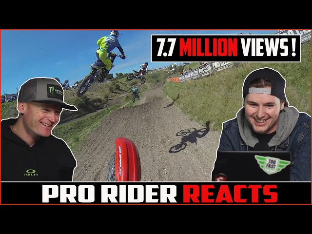 Pro Dirt Bike Rider Reacts to Most Viral MX Video!