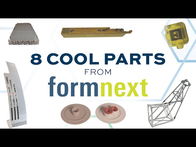 8 Cool 3D Printed Parts From Formnext 2023 | The Cool Parts Show #65