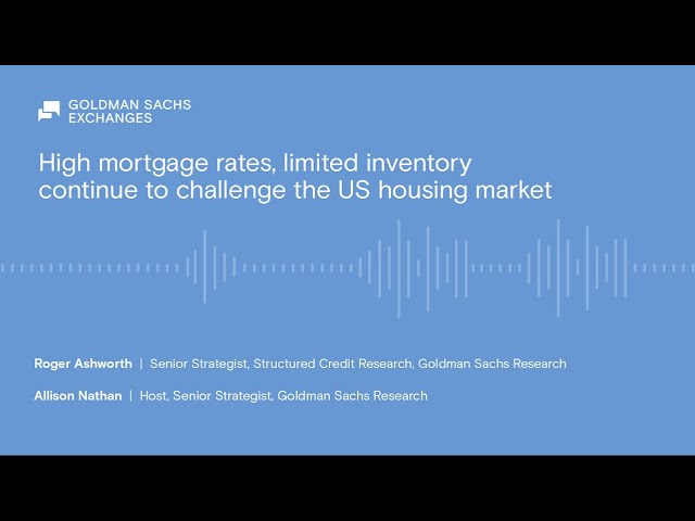 High mortgage rates, limited inventory continue to challenge the US housing market