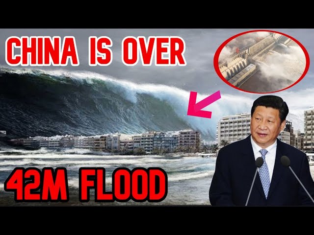 [China Floods 2020] Flood Reaches 42m Three Gorges Dam Its about to collapse.