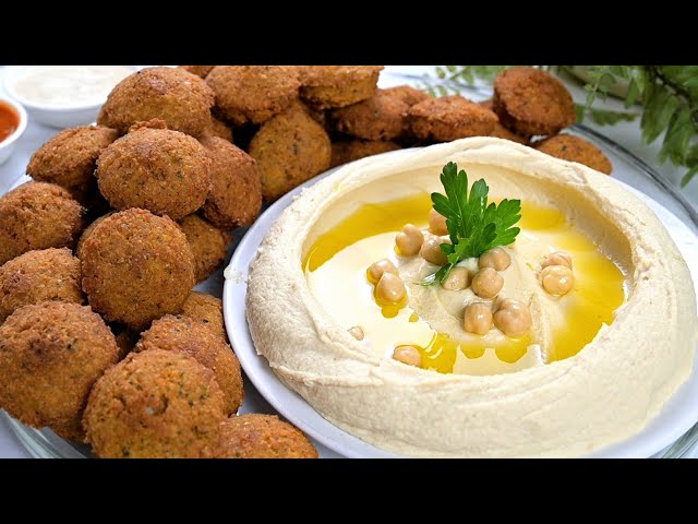 The Perfect Healthy and Flavorful Hummus and Crunchy Falafel Recipe