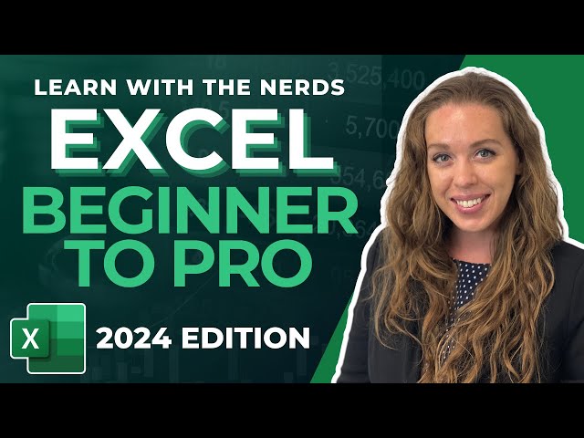 Microsoft Excel Beginner to Pro Tutorial 📊 2024 Edition [Full Course] ⚡