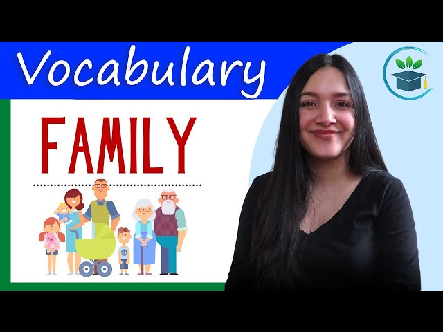 Smart English Words you can learn about Family