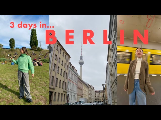 3 Days in Berlin VLOG 🇩🇪 | EVERYTHING on what to do, see, and eat (with prices!)